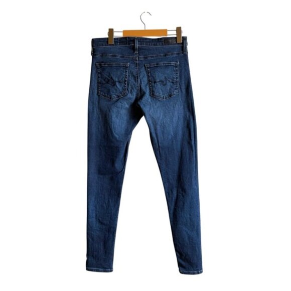 AG The Farrah High Rise Skinny Denim Jeans Blue W29 - Picture 7 of 13